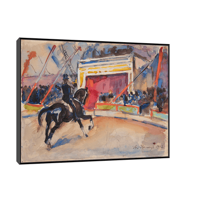 A scene from the circus, Ivan Ivanec - ArtDeco Canvas