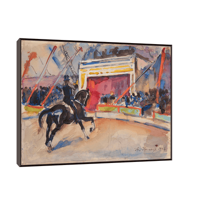 A scene from the circus, Ivan Ivanec - ArtDeco Canvas