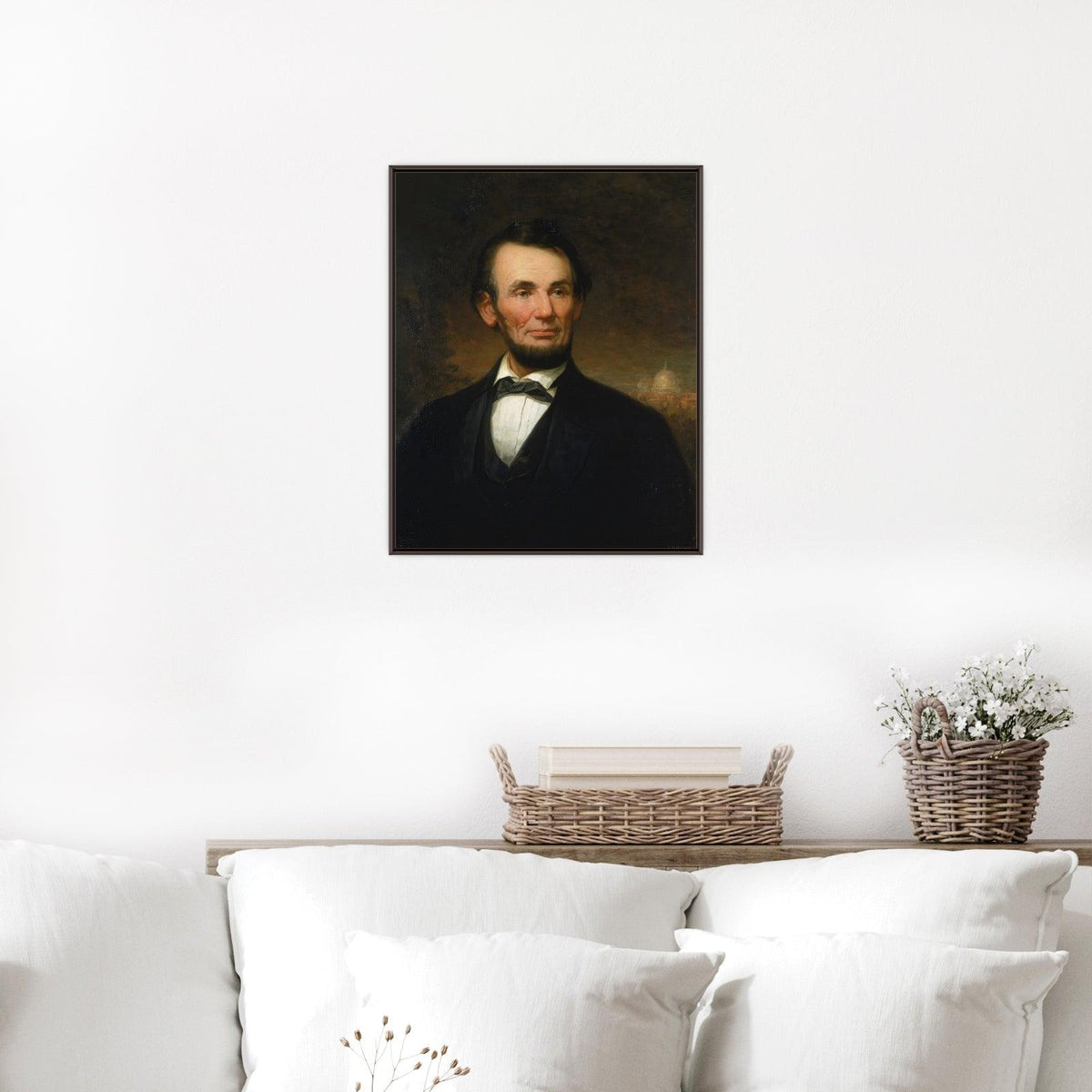 Abraham Lincoln, George H. Story - ArtDeco Canvas