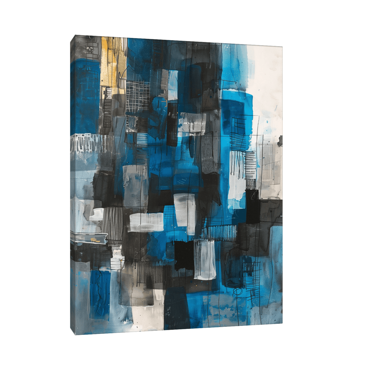 Abstract fences - ArtDeco Canvas