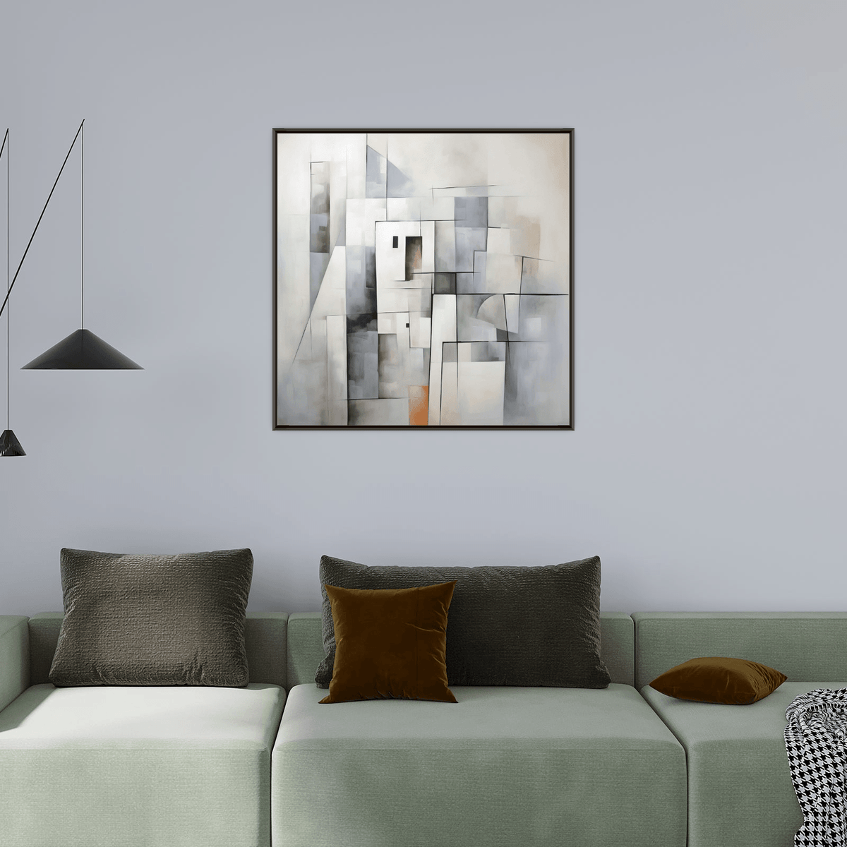 Abstracted Skylines - ArtDeco Canvas