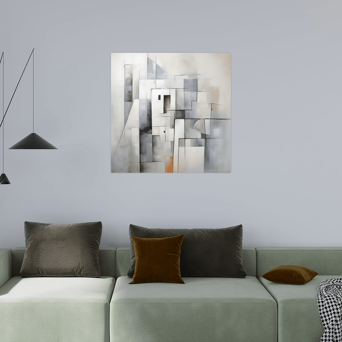 Abstracted Skylines - ArtDeco Canvas