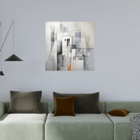 Abstracted Skylines - ArtDeco Canvas