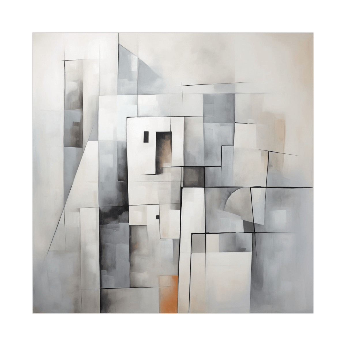 Abstracted Skylines - ArtDeco Canvas