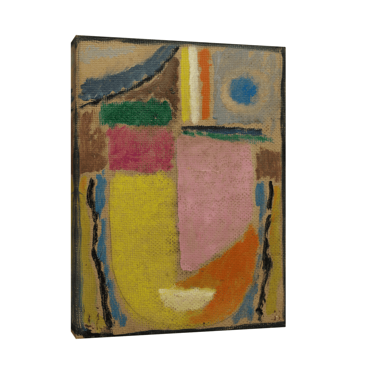 Abstrakter Kopf, Alexej von Jawlensky - ArtDeco Canvas