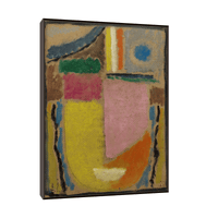 Abstrakter Kopf, Alexej von Jawlensky - ArtDeco Canvas