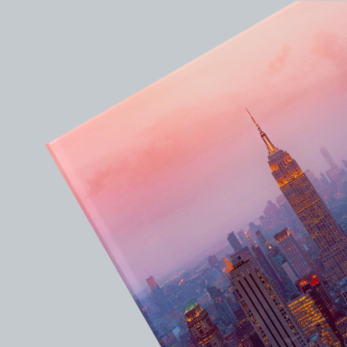 The golden city - ArtDeco Canvas