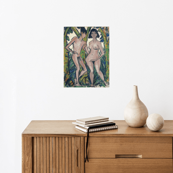 Adam and Eve, Otto Mueller - ArtDeco Canvas