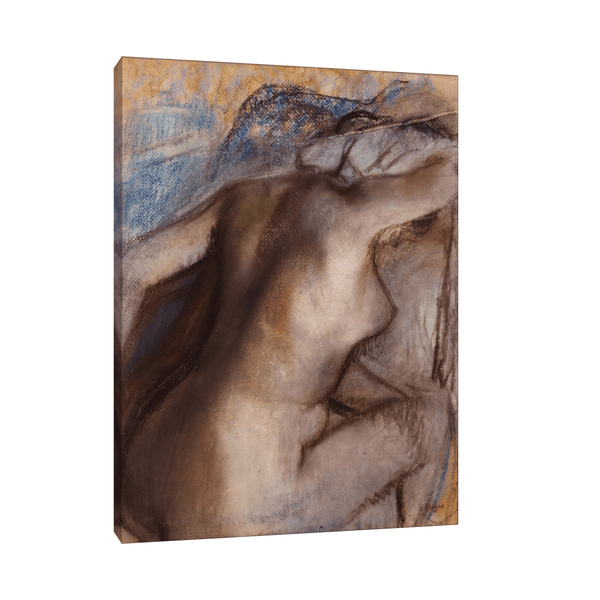 After the bath, woman drying herself, Edgar Degas - ArtDeco Canvas