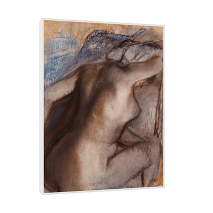 After the bath, woman drying herself, Edgar Degas - ArtDeco Canvas