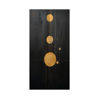 Aligned celestial objects - ArtDeco Canvas