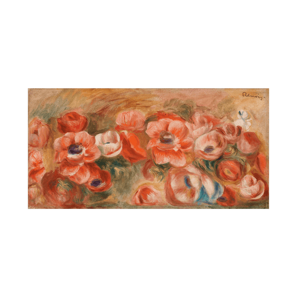 Anemones, Pierre-Auguste Renoir - ArtDeco Canvas