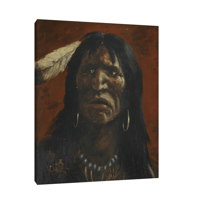 Apache Head, Frank Paul Sauerwein - ArtDeco Canvas