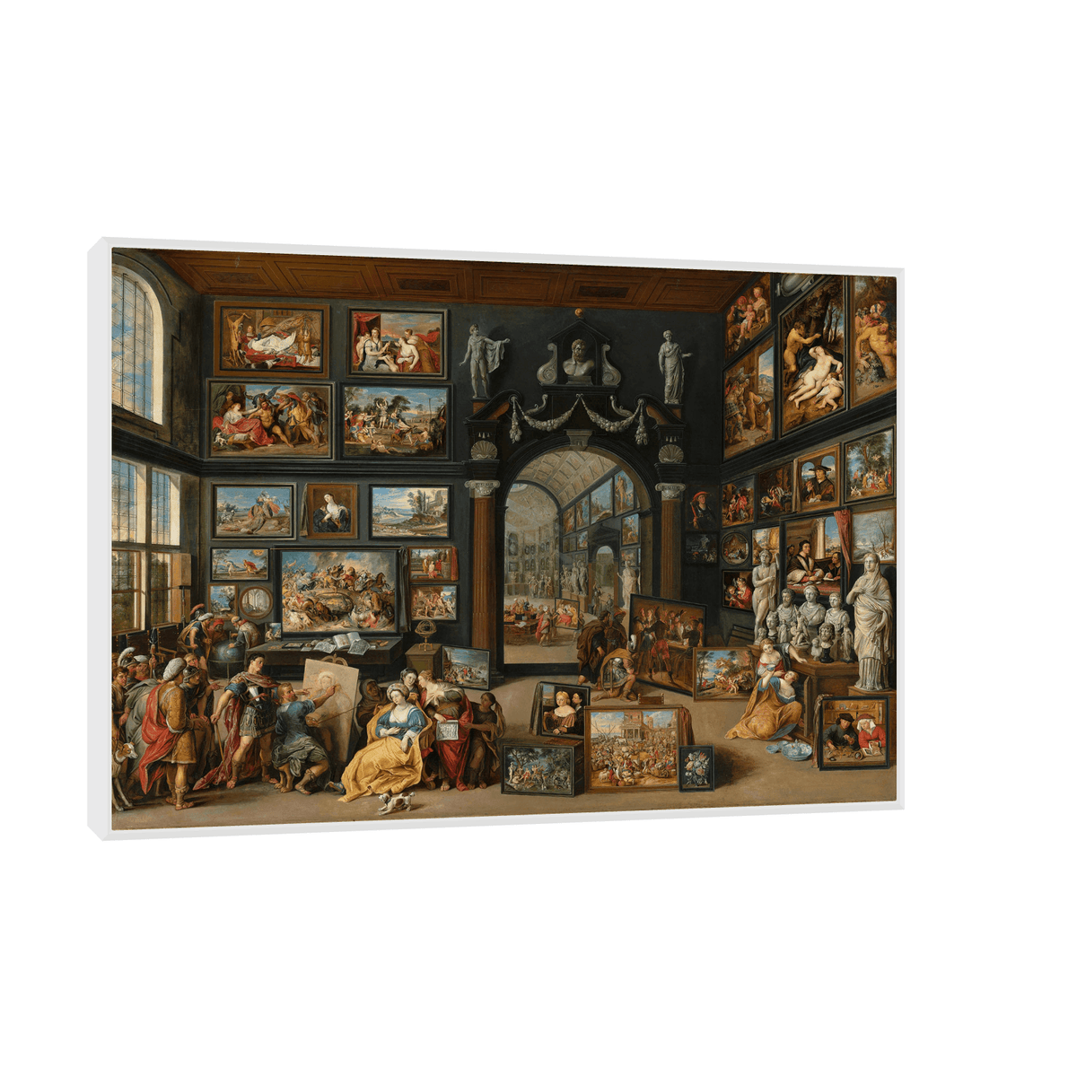 Apelles Painting Campaspe, Willem van Haecht - ArtDeco Canvas