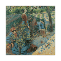 Apple Picking, Camille Pissarro - ArtDeco Canvas