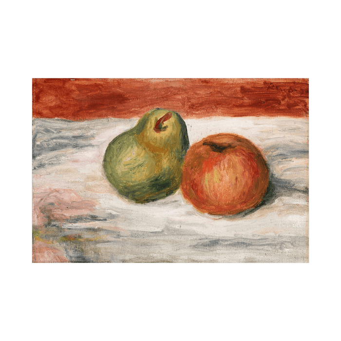 Apple and Pear, Pierre-Auguste Renoir - ArtDeco Canvas