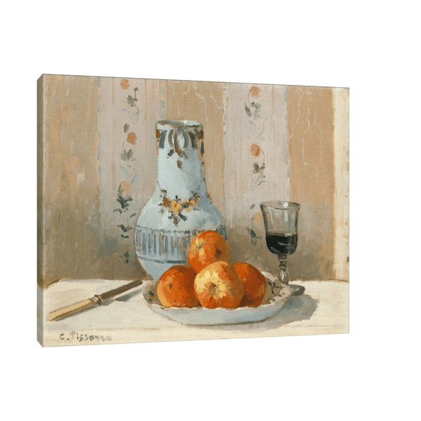 Apples and Pitcher, Camille Pissarro - ArtDeco Canvas