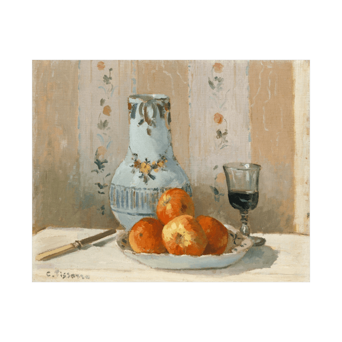 Apples and Pitcher, Camille Pissarro - ArtDeco Canvas