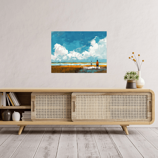 At the lake - ArtDeco Canvas