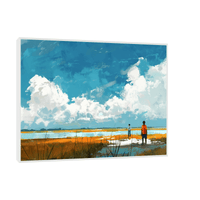 At the lake - ArtDeco Canvas