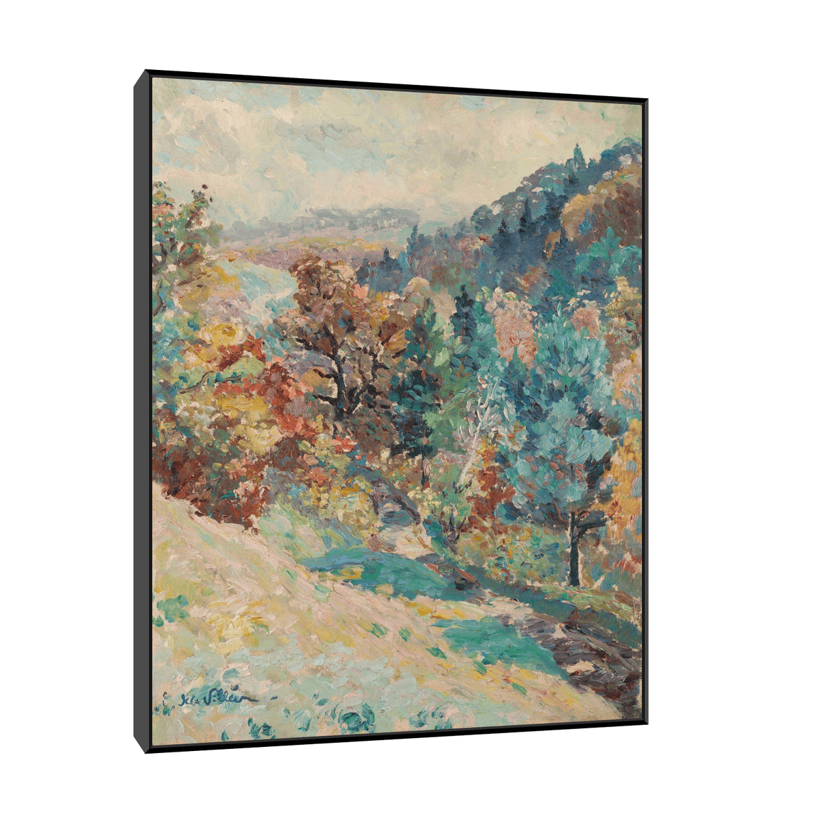 Automne, Emmanuel de La Villéon - ArtDeco Canvas