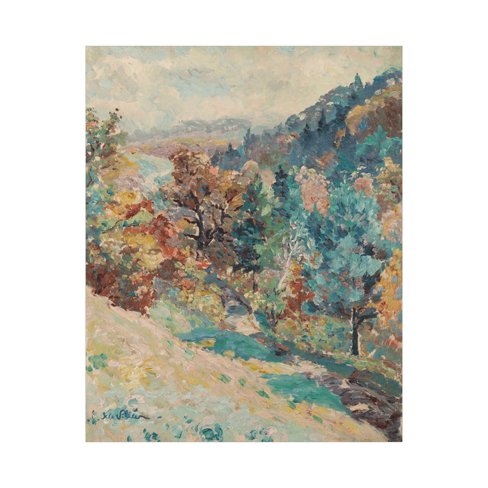 Automne, Emmanuel de La Villéon - ArtDeco Canvas