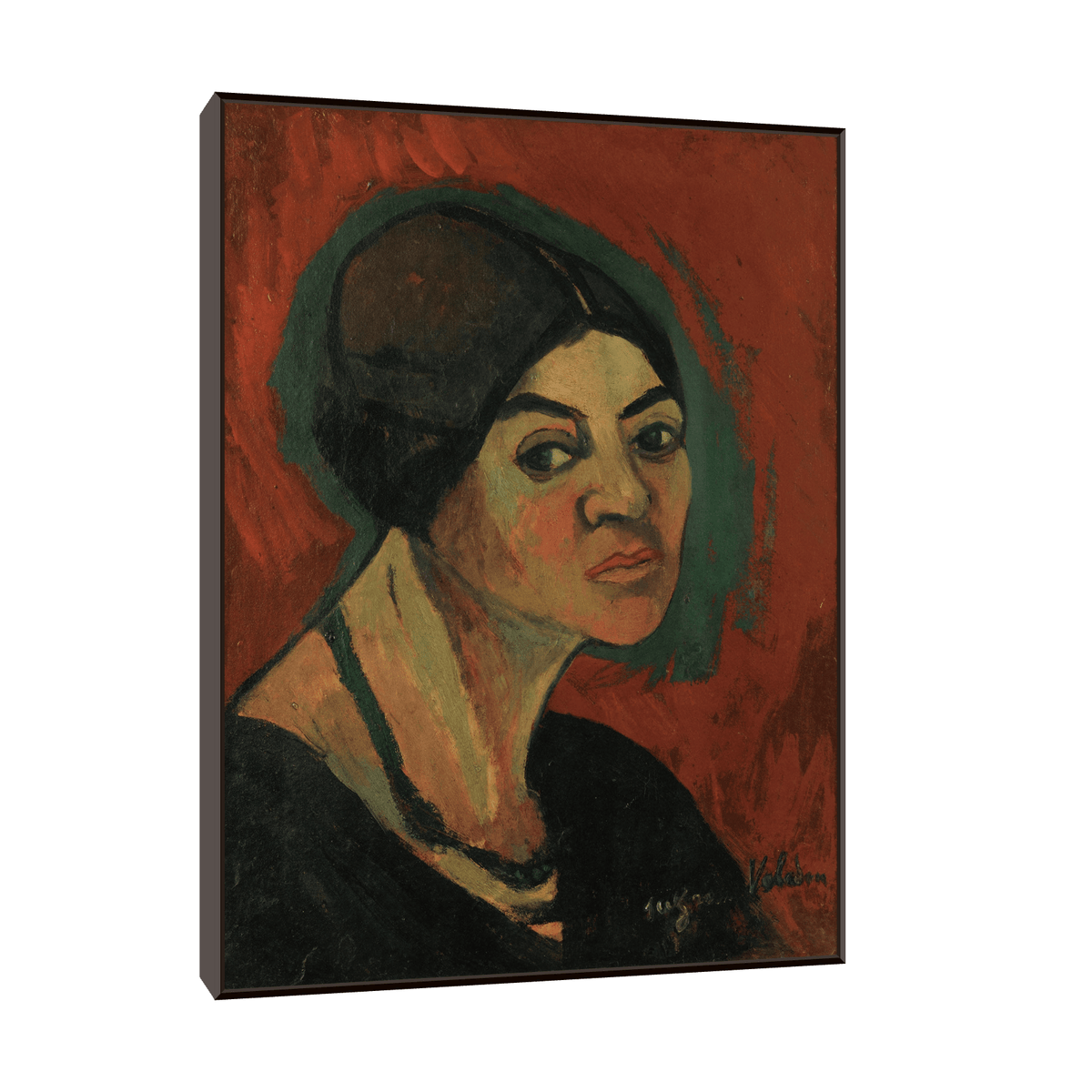 Autoportrait, Suzanne Valadon - ArtDeco Canvas