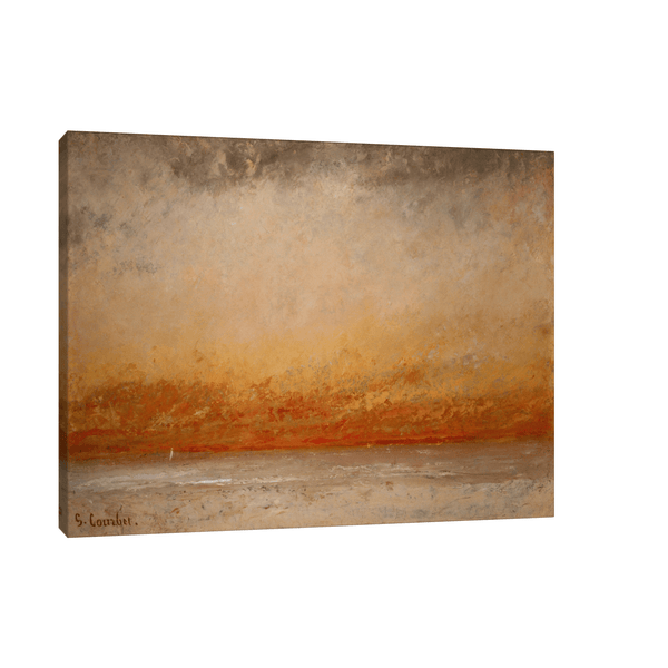 Autumn Sea, Gustave Courbet - ArtDeco Canvas