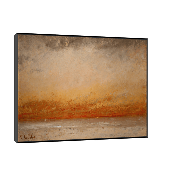 Autumn Sea, Gustave Courbet - ArtDeco Canvas