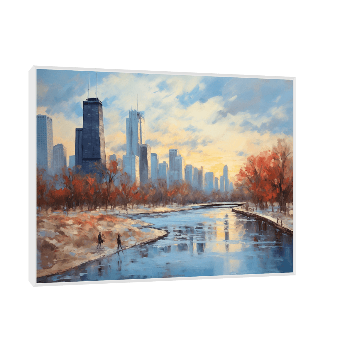 Autumn in Chicago - ArtDeco Canvas