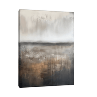 Autumn lake sceene - ArtDeco Canvas