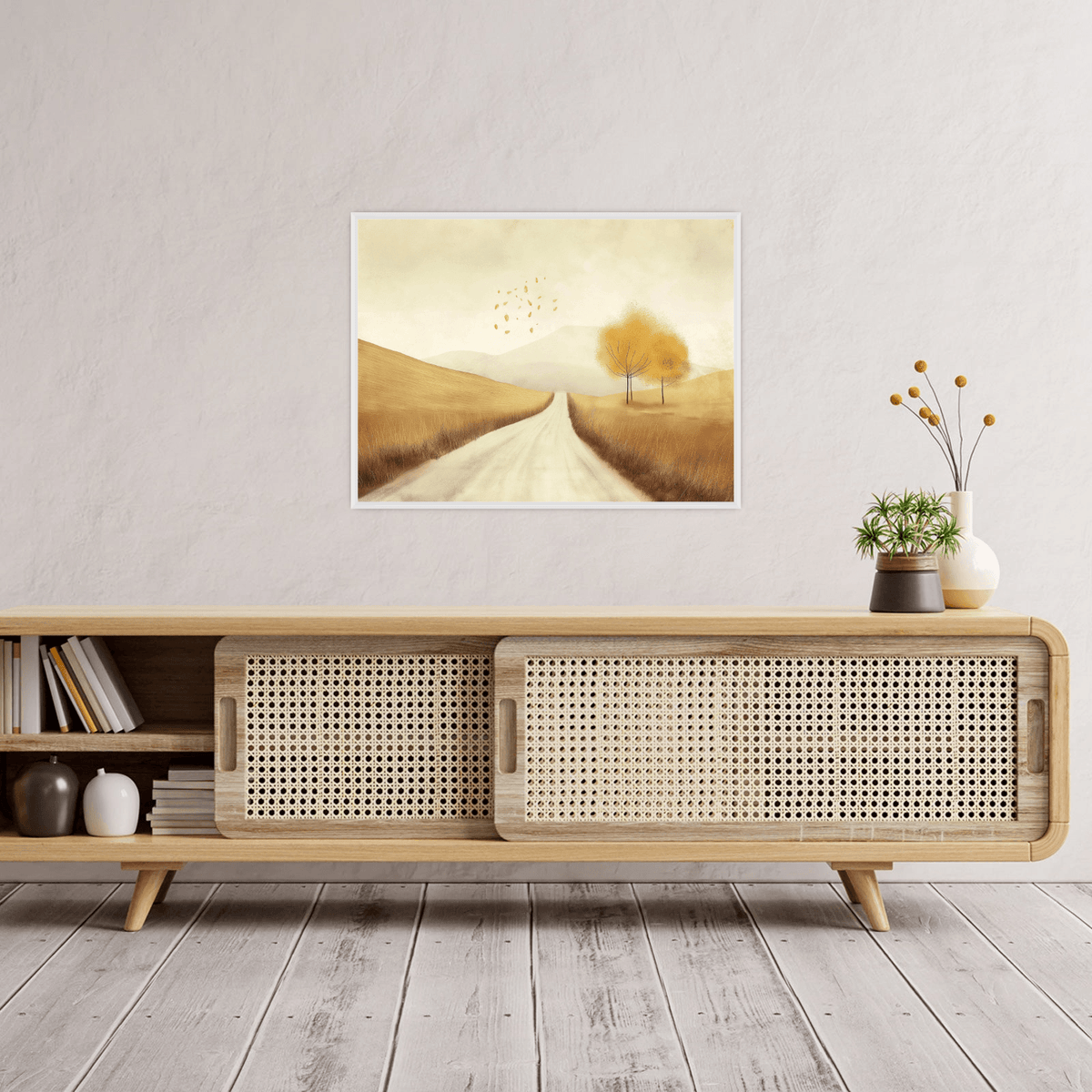 Autumn landscape l - ArtDeco Canvas