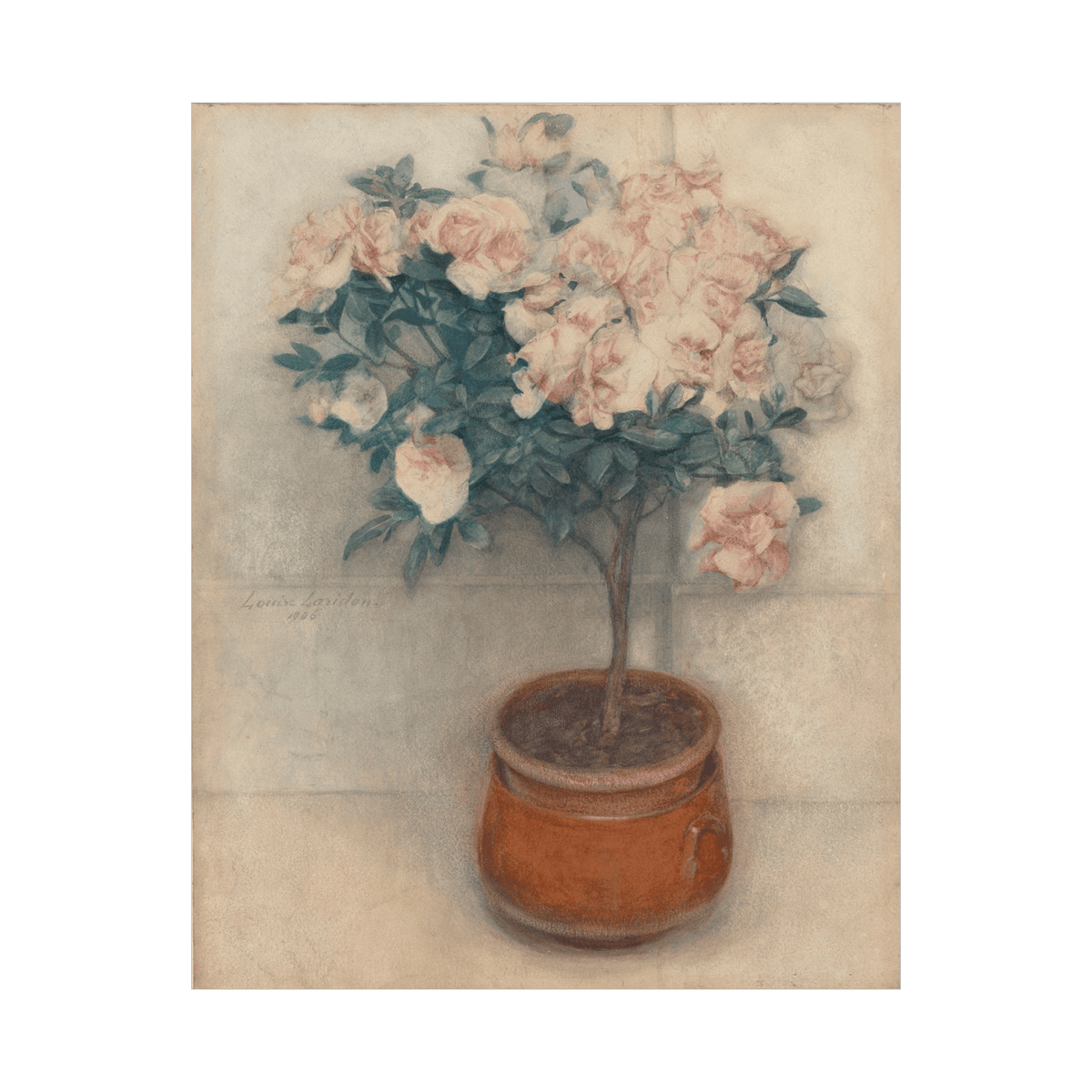 Azaleas, Louise Laridon - ArtDeco Canvas