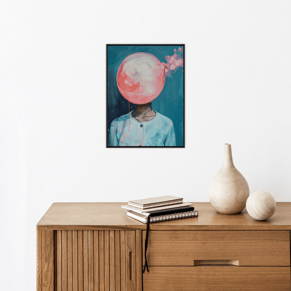 Balloon head - ArtDeco Canvas