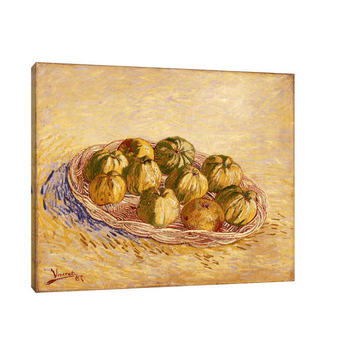 Basket of Apples, Vincent van Gogh - ArtDeco Canvas