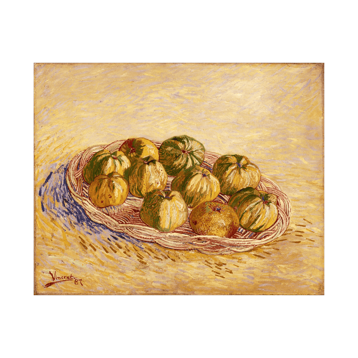 Basket of Apples, Vincent van Gogh - ArtDeco Canvas