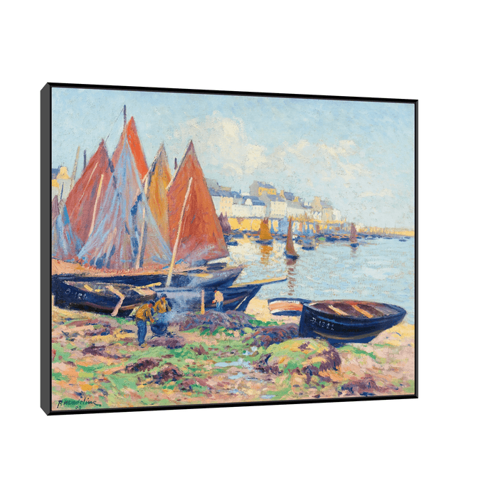 Bateaux Et Débardeurs, Paul Madeline - ArtDeco Canvas