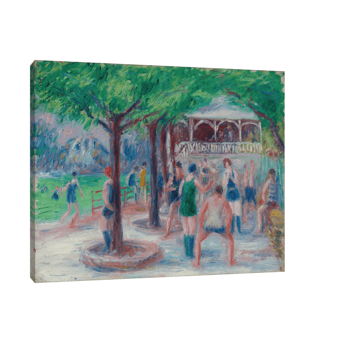 Bathers At Play, William James Glackens - ArtDeco Canvas