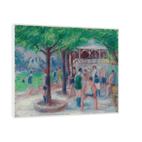 Bathers At Play, William James Glackens - ArtDeco Canvas