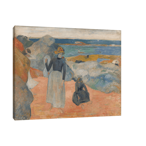 Beach Scene, Paul Gauguin - ArtDeco Canvas