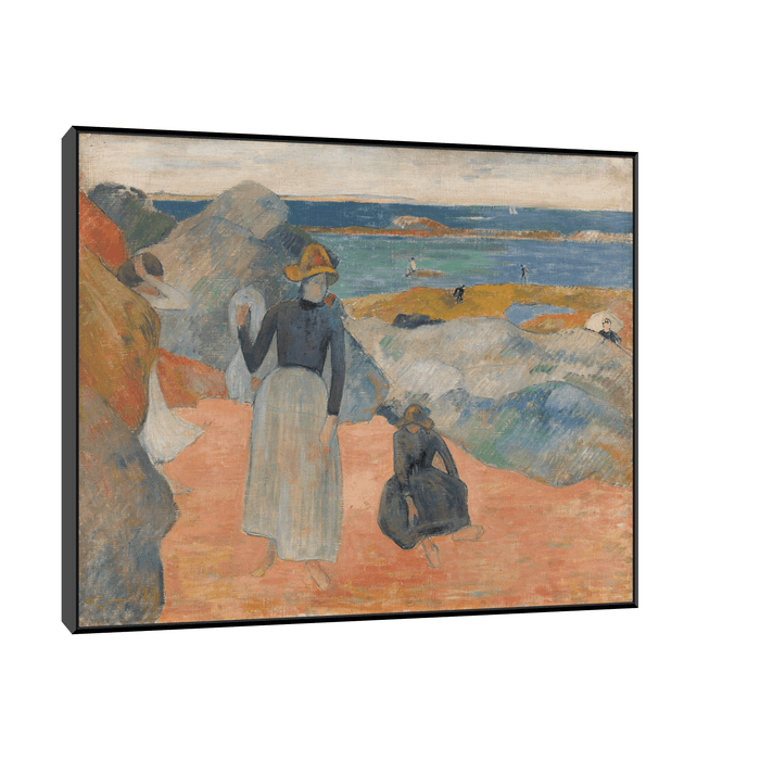 Beach Scene, Paul Gauguin - ArtDeco Canvas