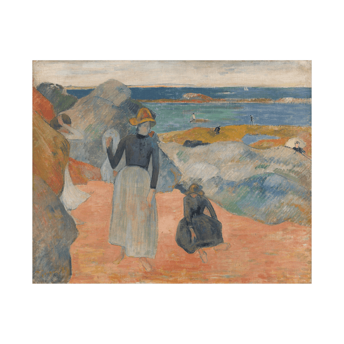 Beach Scene, Paul Gauguin - ArtDeco Canvas