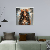 Beautiful Sorceress - ArtDeco Canvas