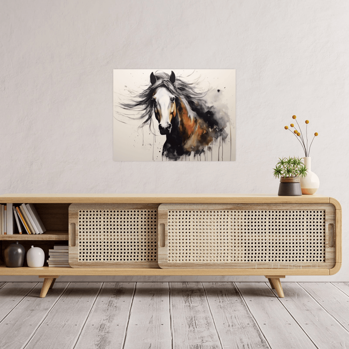 Beautiful horse - ArtDeco Canvas