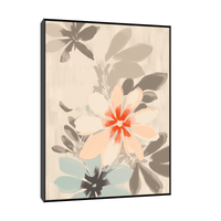 Beige flower - ArtDeco Canvas