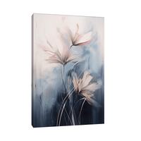 Beige flowers - ArtDeco Canvas