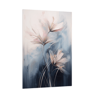 Beige flowers - ArtDeco Canvas