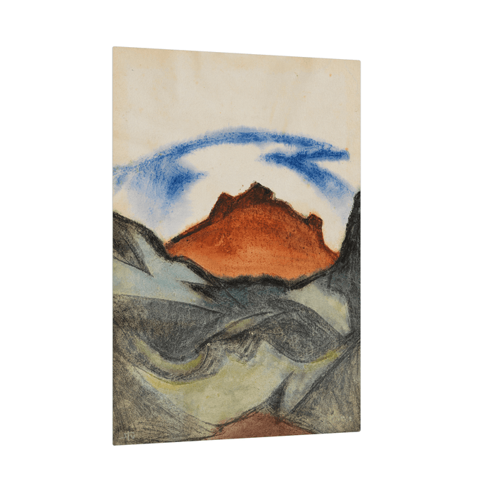 Berglandschaft, Fritz Stuckenberg - ArtDeco Canvas