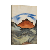 Berglandschaft, Fritz Stuckenberg - ArtDeco Canvas