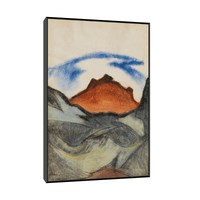 Berglandschaft, Fritz Stuckenberg - ArtDeco Canvas